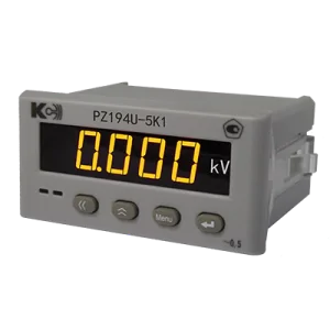 PZ194U-5K1 Вольтметры одноканальные 1RS-485/1AO (лицевая панель 96х48 мм)